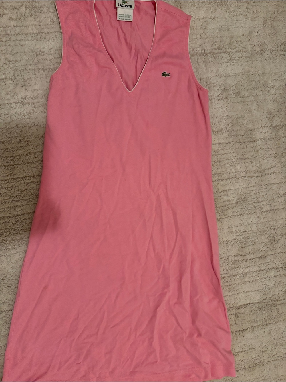 Lacoste dress size 36